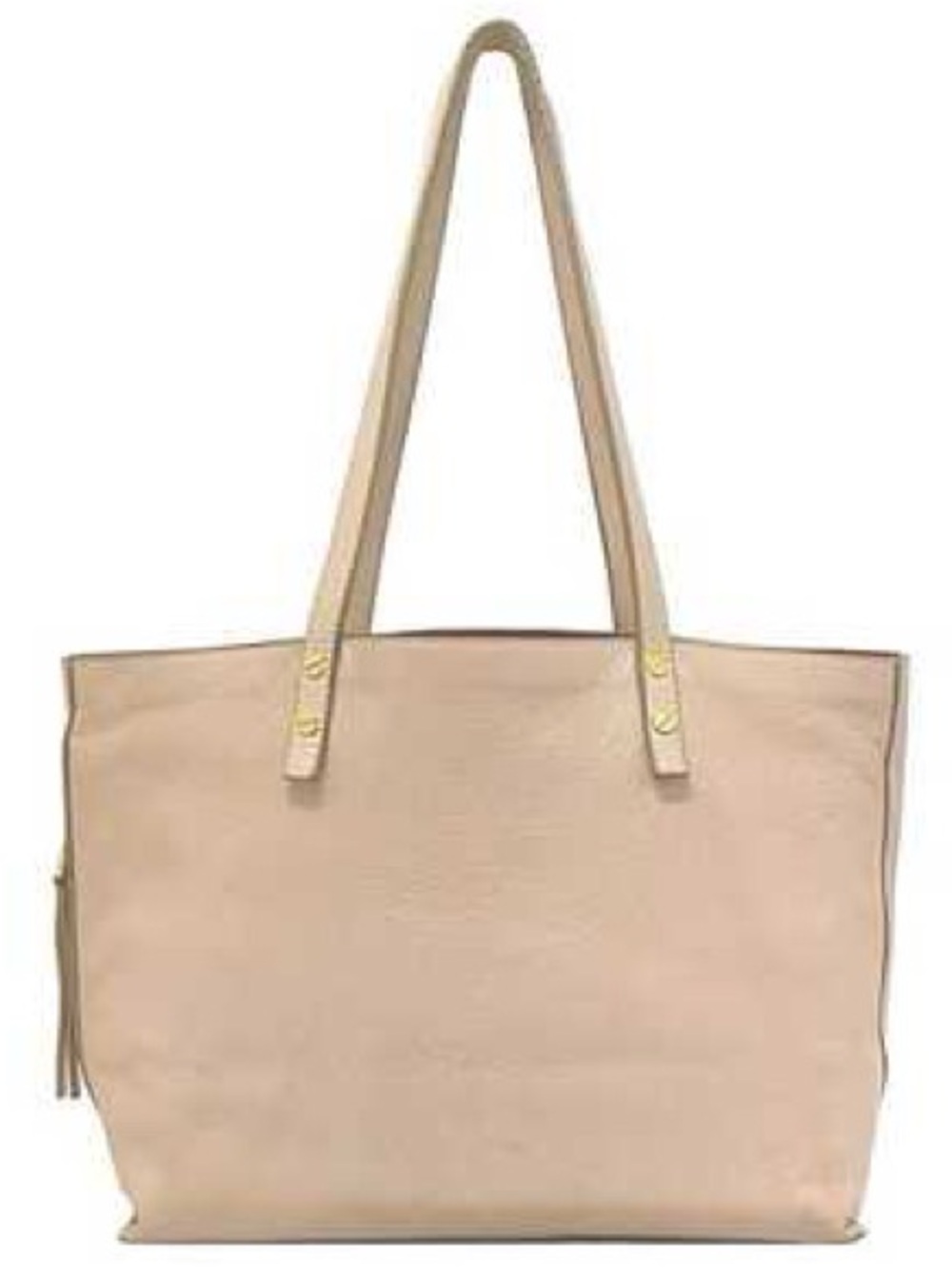 Chloe Dylan Beige Calfskin Leather Tote Bag FLAWS